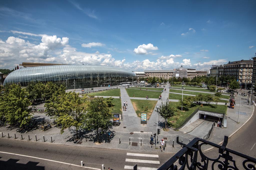 Hotel Le Bristol Strasbourg Gare Exteriör bild